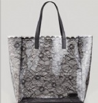 Biodegradable tpu laminated lace film used in bag