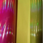 Fluorescence water solubility Laser TPU Film