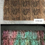 Wood grain waterproof TPU reflective sheeting